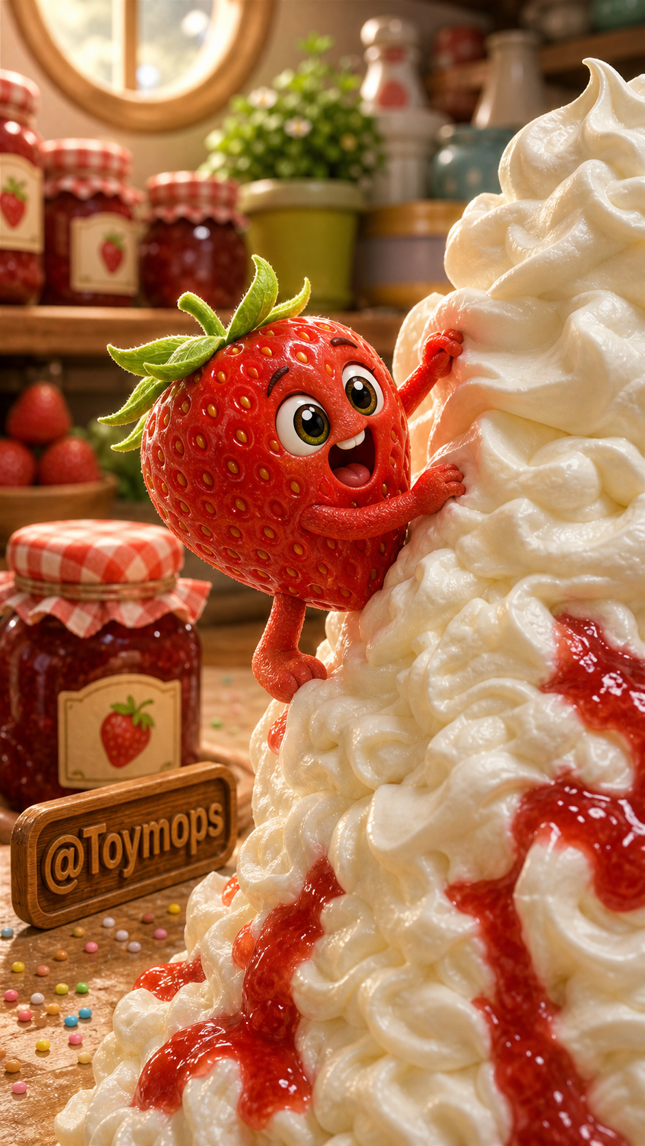 01 Story VF007 Strawberry At Toymops 01 Climb Cream Mountain