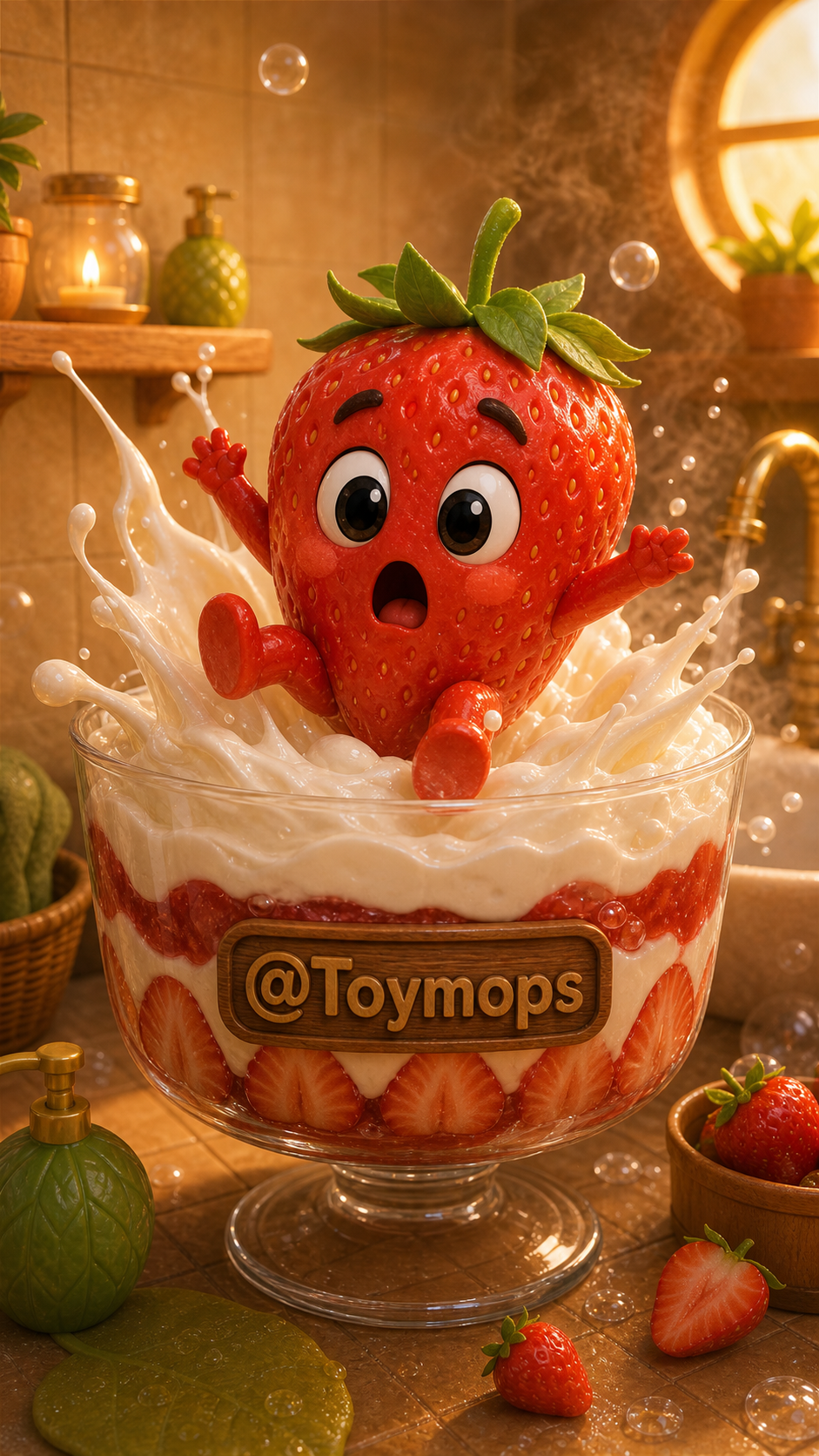 04 Story VF007 Strawberry At Toymops 04 Parfait Splash