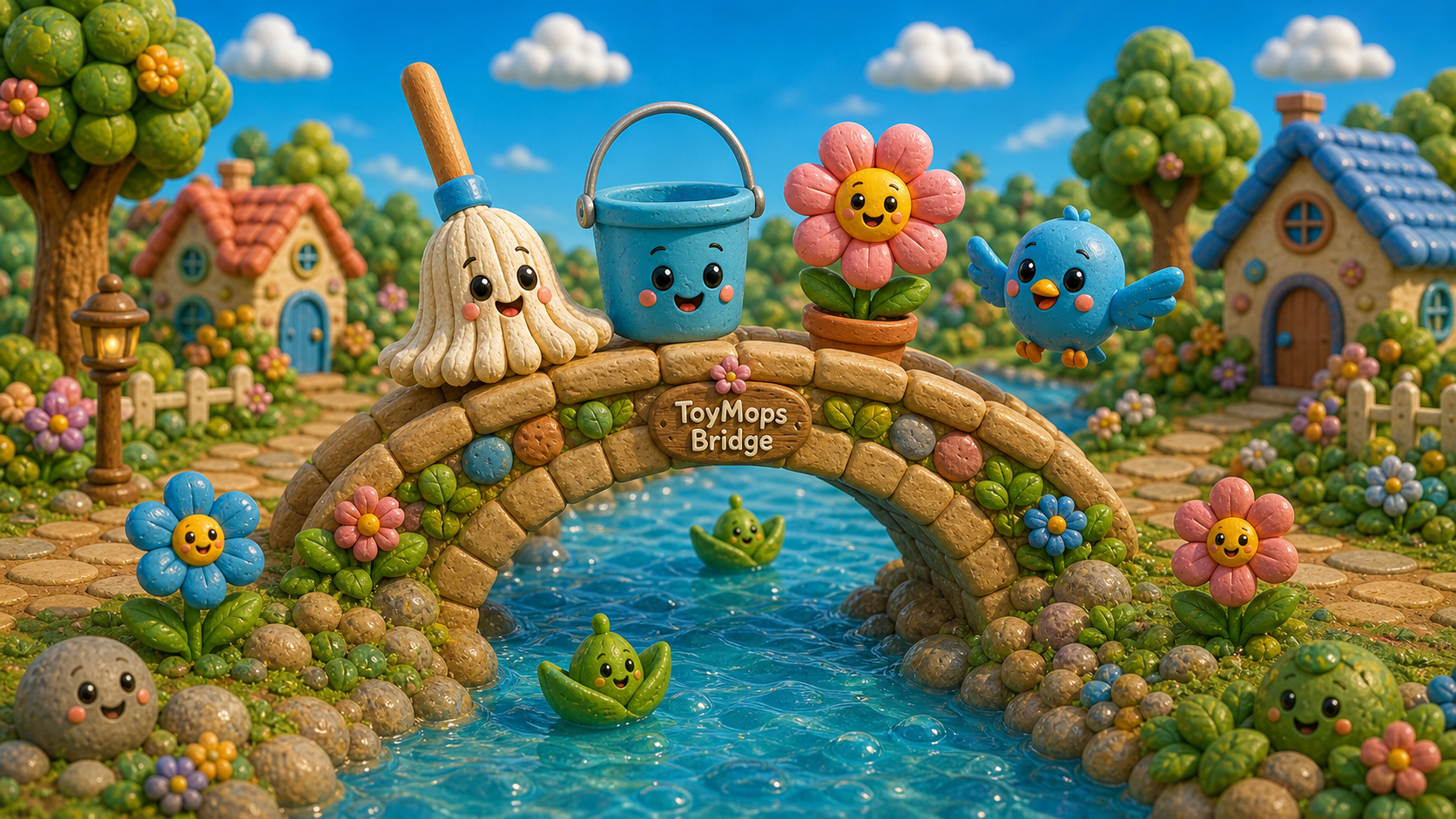 ToyMops Village bridge